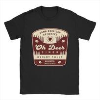 Alan Wake TShirt for Unisex Inspired Old Gods Of Asgard Band Leisure 100 Cotton Tee Shirt O Neck Short Sleeve T Shirt Summer Tops S brown