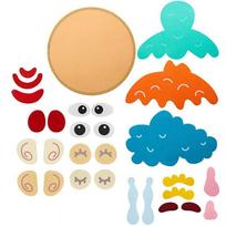 Toys Educational 15Pcs Social Emotional Learning Activities 2 Face Boards With 9 Emotion Cards Making Faces Games Sensory Autism