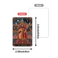 36 Vintage Mystery Tarot Postcards Hand Account Collage Decorative Hard Cards Bohemian Creative Art Cards RXHB0408 brown
