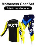 motocross gear set Enduro cross Jersey Pant Kits Racer Gear Set Off-road Mens Kits Women's mountain Downhill Motorcycle MX L-34