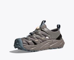 1123112-GVLS Hoka Hopara Gravel/Slate Grey (Men's) 7.5 gray