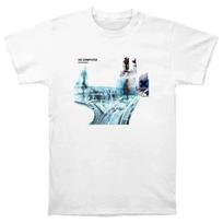 Radiohead Ok Computer T Shirt Cd Lp Vinyl Poster In Rainbows Thom Yorke Kid A Casual Printed Quality New Brand T-shirt S įvairiaspalvis
