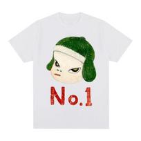 Yoshitomo Nara Funny Anime Print T-shirt Cotton Men T Shirt New TEE TSHIRT Womens XXL balta
