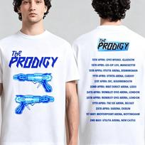 The Prodigy 2026 Tour Electric Guns Graphics 100cotton Tshirt Summer New Highquality Unisexs Unisexs Fashion Streetwear Shirt M blue