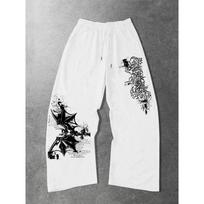 Punk Style Men's Pants with Dark Design and Checkered Outdoor Casual Sports Pants Are the First Choice for Campus Fashion Styling S balta