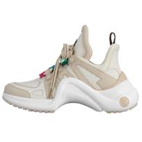 LOUIS VUITTON Archlight Cow Leather Low top Chunky Sneakers 5cm Women's Beige 1AD27I 36 smėlis