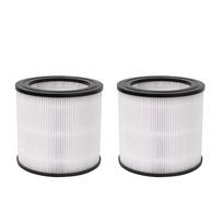Pakeičiamas filtras „Philips 600“ serijos oro valytuvams AC0650/10 AC0651/10, didelio efektyvumo pakeičiamas filtras white