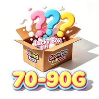 100+Pcs Surprise Box Toys Fun Mystery Fidget Stress Relief Surprise Novelty Stress Relief Assorted Squishy Figures Blind Box Random style 1pcs