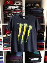 Monster Energy Racing Big Logo short sleeve black color shirt VK00214 Unisex T-Shirt XXXXL