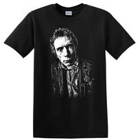Johnny Rotten Rock Legend Portrait T Shirt Punk Music Graphic Tee XXL gray