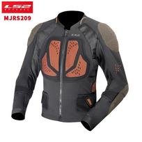 LS2 RS209 Apsauginis motociklininko kostiumas - Visų sezonų pralaidus apsaugantis nuo saulės vyrams ir moterims M Black/Dark Gray - Men's gray
