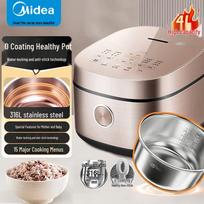 Midea 4L 0-Coating 316L Stainless Steel Micro-Pressure Electric Rice Cooker