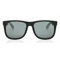 Ray Ban Rb4165f Justin Asian Fit 622 6g Men Sunglasses Rubber Black/58-17-140 gray