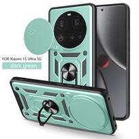 Military Armor Case For Xiaomi 15 Ultra 5G Cover Lens Protection With Ring Magnetic Holder Coque Fundas Capa Xiaomi 15 Ultra