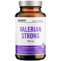 Valerijono ekstraktas ICONFIT VALERIAN STRONG, 90 kapsulių