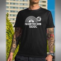 Northern Soul T-Shirt Blues Mod Vinyl Record Junkie Twisted Wheel Small to 5XL S beige