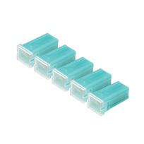 Hihaha 20A Mikro Kasetės Saugiklis / Vidinis Variklio FMM M-Case Tipo Saugiklis / Patvarus Plastikas ir Metalas / Žalias 5 vnt. blue