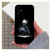 Anime N-NieR Automata 2B Phone Case For Samsung S24,S21,S22,S23,S30,Ultra,S20,Plus,Fe,Lite,Note,10,9,5G Black Soft Cover Samsung S23plus5G
