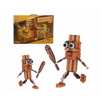 LEGO stiliaus Tung Tung Sahur konstruktorius - Brainrot