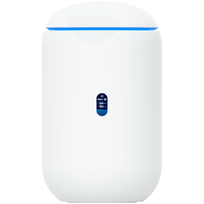 Ubiquiti UniFi UDR7-EU Dream Router 7 Desktop 10G Cloud Gateway with integrated WiFi 7, PoE switch, microSD storage, and full UniFi application support, 10G SFP+ and (1) 2.5GbE RJ45 WAN port, 64GB microSD,|UDR7-EU