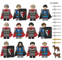 Cross-Border High-Quality M8097 High-Quality Knights High-Quality Building High-Quality Block High-Quality Minifigures High-Quality Medieval