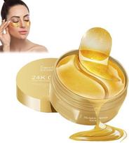 Under Eye Patches - 60 Pack Cooling Hydrogel Eye Masks with Collagen - Reduces Puffiness, Dark Circles & Wrinkles - Refreshing Eye Pads for Skincar beige