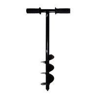 Seedlings Manual Soil Loosening Drill Twist Planting Quick Pot Hole Digger Tools 1 black