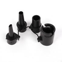 4 Pieces Kayak Inflatable Boat Adapter Quick Connect Paddle Board Opening Connector Water Sports, black