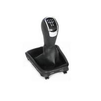 Skoda Superb Gear Shift Leather Cover Set black