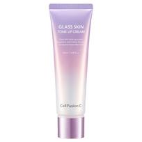 Cell Fusion C Glass Skin Tone Up Cream Hydrating Radiance 50ml white