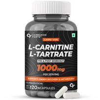 Carbamide Forte L carnitine Tablets For Men & Women | L-Carnitine Supplement To Support Energy, Recovery & Metobolism | L Carnitine L tartrate 1