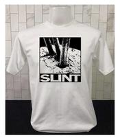 Slint T-shirt Spiderland  Music Band Rock Punk Goth Metal Unisex Te XL white
