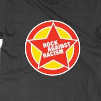 Rock Against Racism Shirt, Anti Racism Tee, Music Activist Gift L red