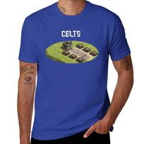 CELTS Age of Empires Civilization T-Shirt for a boy animal prinfor boys men t shirt S mėlyna