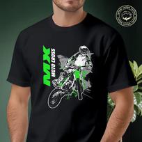 Men Cotton Casual T-shirts MotoCross Supercross Enduro Offroad MX Motocross Tee Men s Summer Cy XXL black