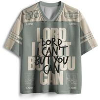 Christian Jersey for Men Women Lord Jesus Cross Faith Graphic Tees Religious Mesh Breathable Shirt 2XS