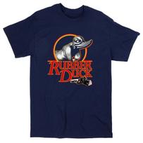 Rubber Duck Convoy Truck Driver Retro Graphic T-shirt Men's Women's Casual Cotton Short Sleeve XL red