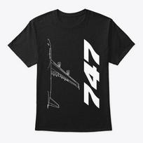 Boeing 747 T-Shirt Made in the USA Size S to 5XL XXXL gray