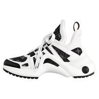 LOUIS VUITTON Archlight Leather Mid top Casual Shoes Women's Black 1ACL1C 37 juoda