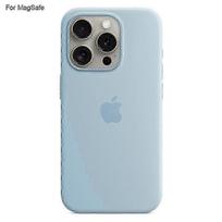Iphone 15 Pro Max dėklas, suderinamas su Magsafe, skysto silikono telefono galinis dangtelis [indukcinis Popov_usmddsa šviesiai rausvos spalvos