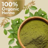 Khadi 100% Pure & Natural Henna Powder – Organic Herbal Hair Color & Conditioner for Soft, Shiny & Strong Hair – 100g beige
