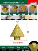 Diamond Chamfering Drill Bit for Tile and Hole Grinding