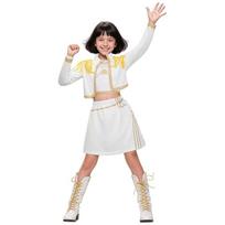 Vaikų K-Pop Demonų Medžiotojų Zoey Rumi Mira Kostiumas Išgalvotas Kostiumas Cosplay Virtuali Idolė Filmo Cosplay Mergaitėms Vaikams Helovinas Karnavalas 100cm white