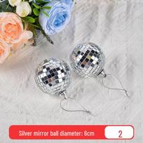 Reflective Glass Lens & Disco Ball for Wedding and Hotel Decor gray