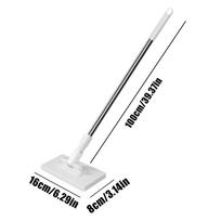 Hardwood Floor Mop Home Wall Dust Mop Reusable Floor Cleaning Tool For Carpet Hardwood Tile Wall Bathroom Home Kitchen Garage balta