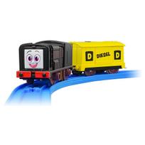 Takara Tomy Plarail Thomas GOGO Thomas Sing and Diesel Train Toy for Ages 3 and Up Talk! black