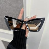 Vintage Cat Eye Sunglasses Women Men Cool Mirror Lens Stylish Sun Glasses Female Male Personality Colors Oculos De Sol Other