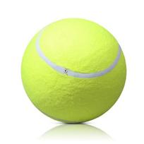 22CM Giant Tennis Ball For Dog Chew Toy Pet Dog Interactive Toys Big Inflatable Tennis Ball Pet Supplies Outdoor Cricket Dog Toy žalia