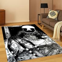 3D Game F-FNAF Freddy Cartoon Carpet Rug for Home Bedroom Living Room Sofa Doormat Decor,Kid Area Rug Play Non-slip Mat Gift 40x60cm black