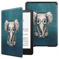 Auto Sleep/Wake 6 inch e-Reader Case Shockproof PU Leather Smart Folio Cover Ultra Slim Soft Funda for KoBo Clara HD 2018